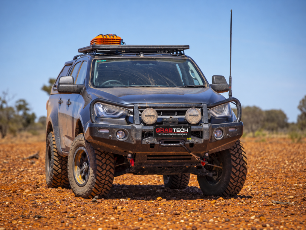 Isuzu D-MAX 4WD with touring accessories